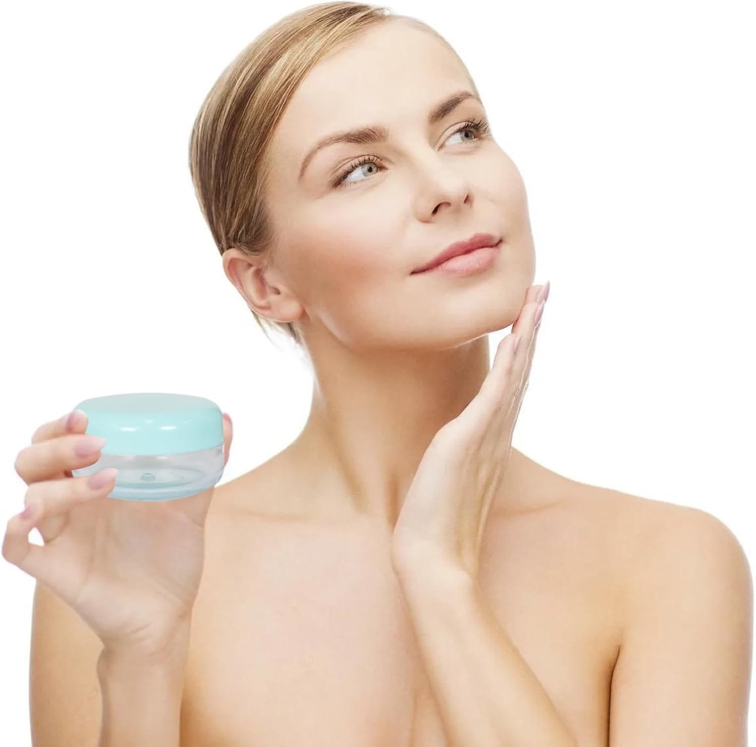 Botes Viaje,Botes de Viaje a Prueba de Fugas,Botellas de Viaje de Plástico,Contenedores de Viaje Recargables,Kit Viaje Avion para Artículos de Aseo de Viaje para Cosméticos,Gel - Imagen 6