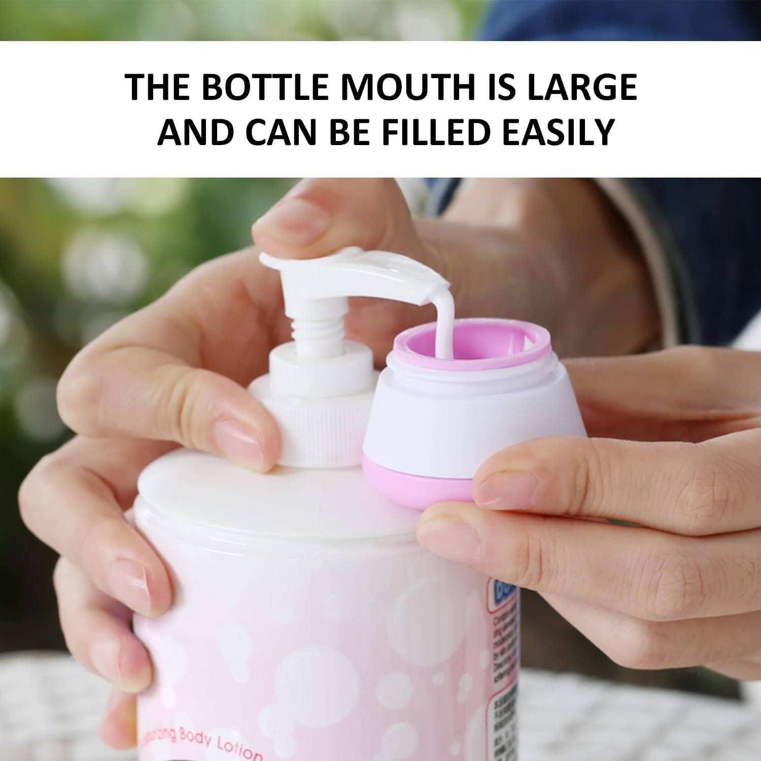 10 tarros de viaje de silicona impermeables, tocador multifunción con tapas herméticas para loción, cosméticos y artículos de tocador - Imagen 5