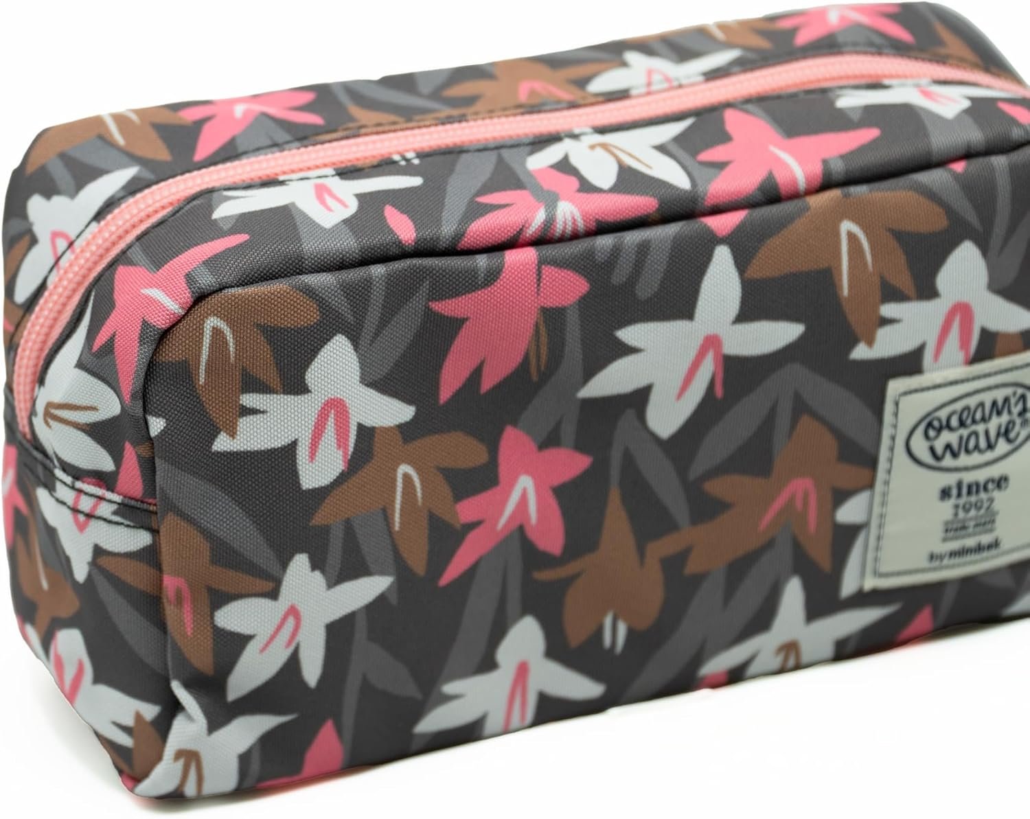 OCEAN'S Wave - Neceser Baño para Artículos Grandes - Medidas 10 x 23 x 12 cm - Neceser de Viaje con 1 Cremallera, 2 Compartimentos y Asa Lateral - Diseño Unisex - Imagen 6