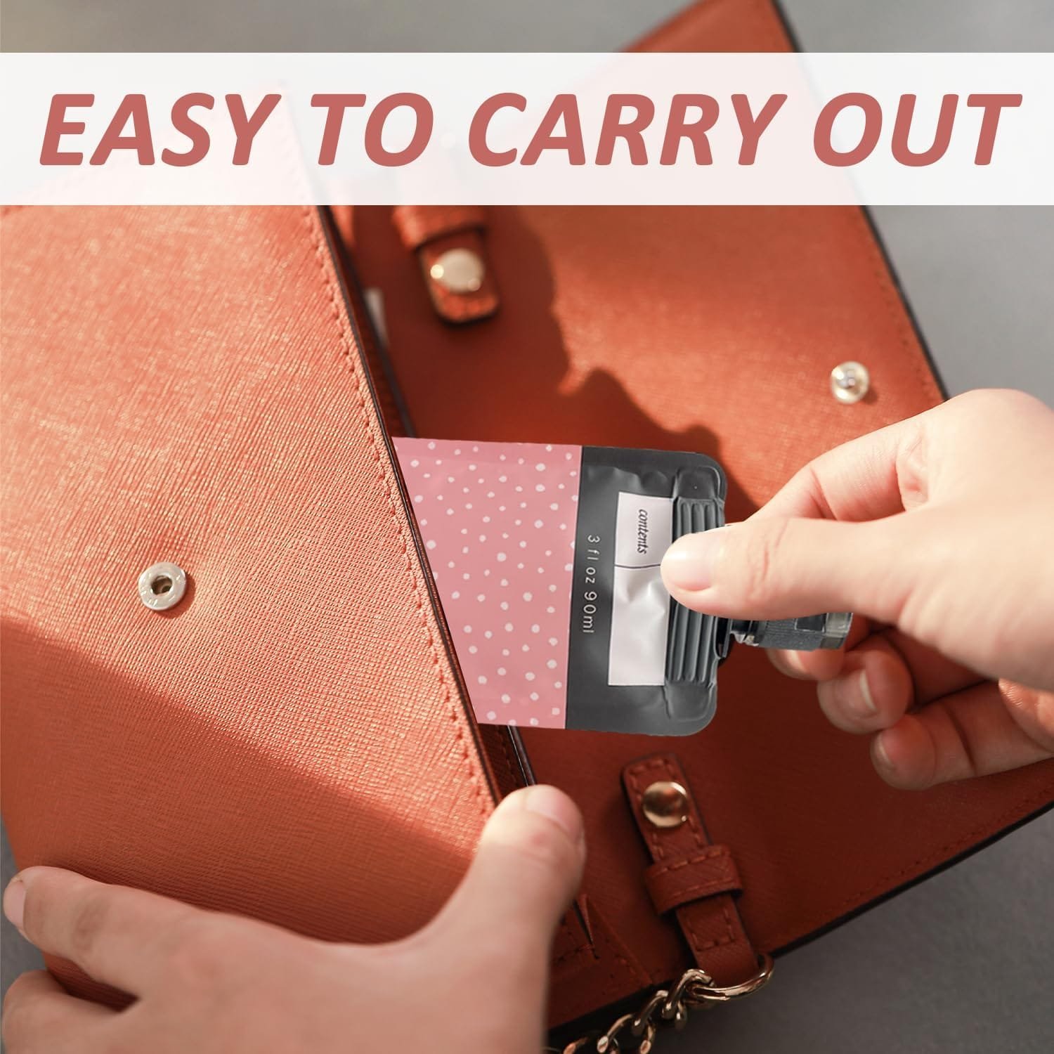 6 Botellas De Viaje Exprimibles De 90 Ml Y 1 Embudo, Bolsa De Viaje Para Artículos De Tocador, Bolsa Para Líquidos, Contenedor De Cosméticos Para Almacenamiento Dividido (Rosa, Morado) - Imagen 6