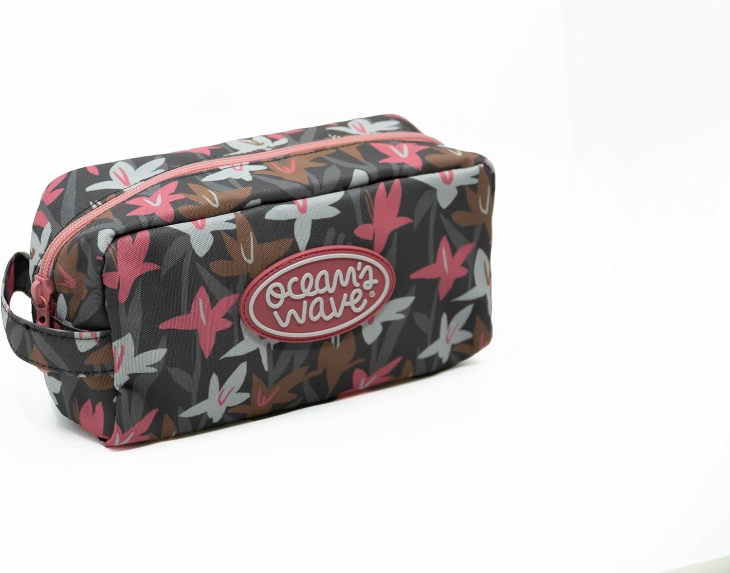 OCEAN'S Wave - Neceser Baño para Artículos Grandes - Medidas 10 x 23 x 12 cm - Neceser de Viaje con 1 Cremallera, 2 Compartimentos y Asa Lateral - Diseño Unisex - Imagen 2