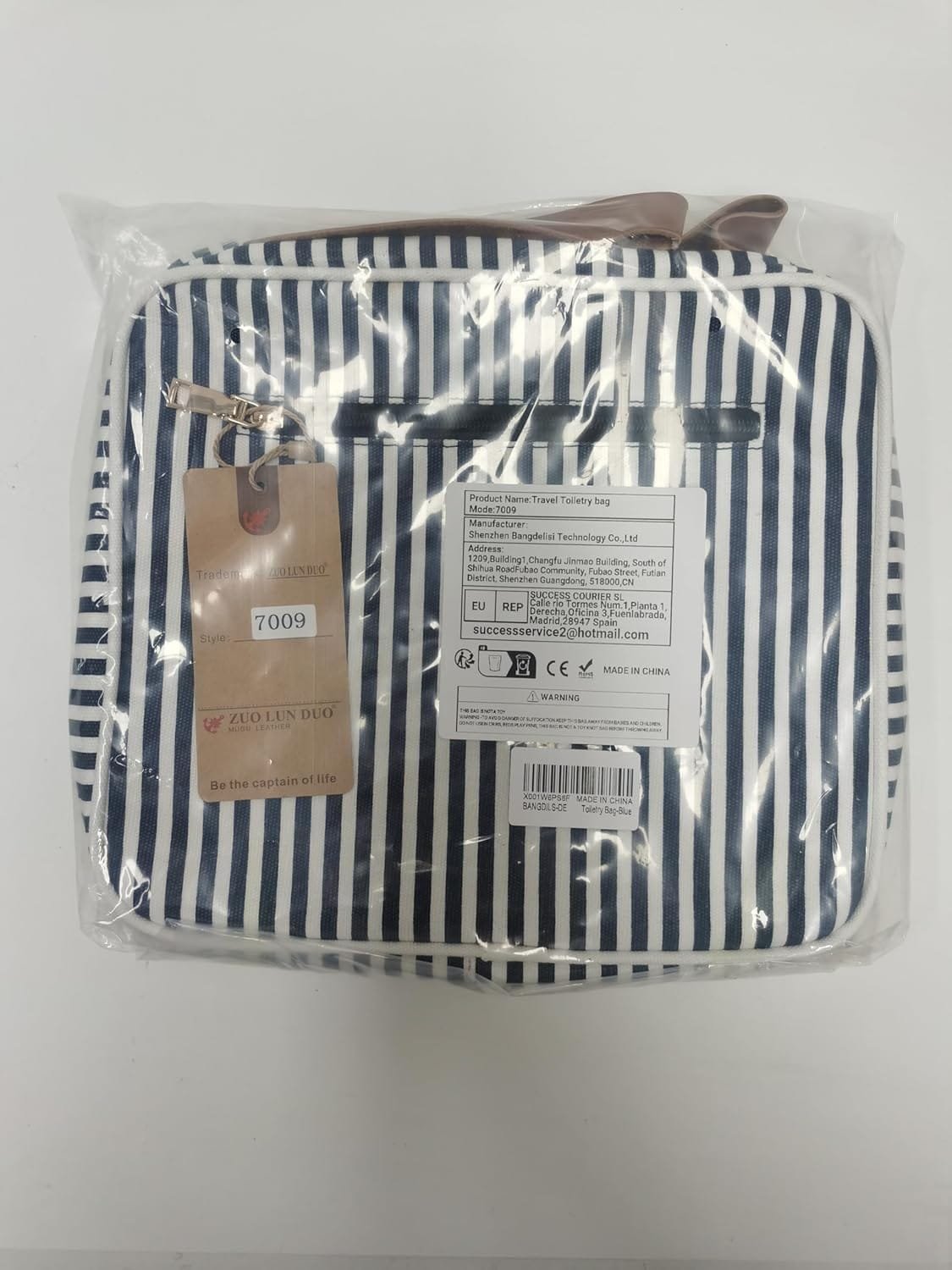 Organizador de artículos de tocador de Viaje para cosméticos de Gran Capacidad para Mujeres con 4 Compartimentos y 1 Gancho Resistente, Viajes/Uso Diario - Imagen 8