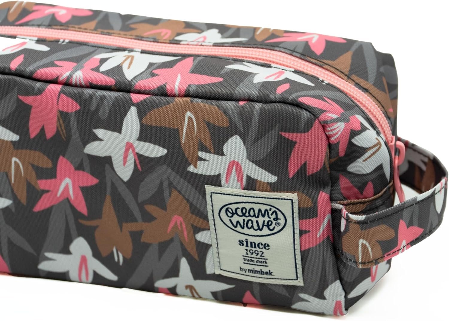 OCEAN'S Wave - Neceser Baño para Artículos Grandes - Medidas 10 x 23 x 12 cm - Neceser de Viaje con 1 Cremallera, 2 Compartimentos y Asa Lateral - Diseño Unisex - Imagen 5