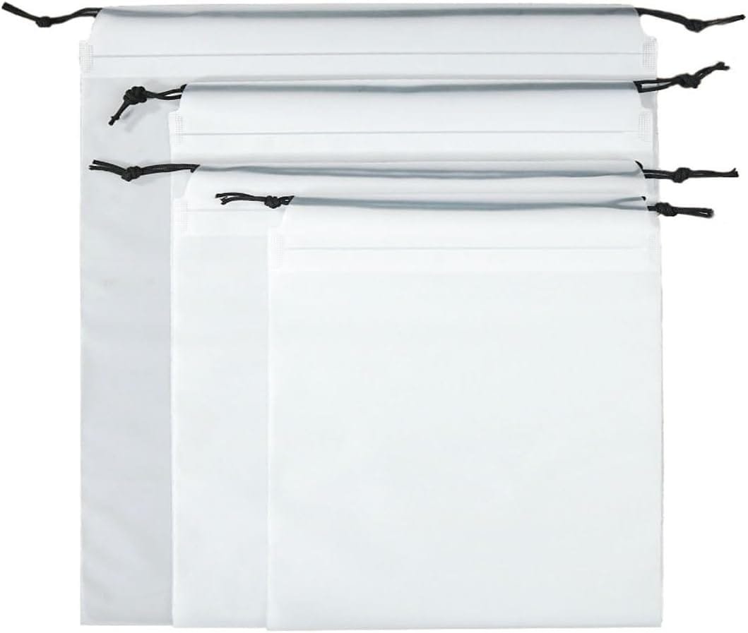 Bolsas para Zapatos 25 PCS Bolsas Transparentes con Cordón, Zapatos de Viaje Bolsa de Acabado, Multifunción Impermeable Bolsa a Prueba de Polvo Zapatos, para Cosméticos Ropa Calzado Artículos Viajes - Imagen 8