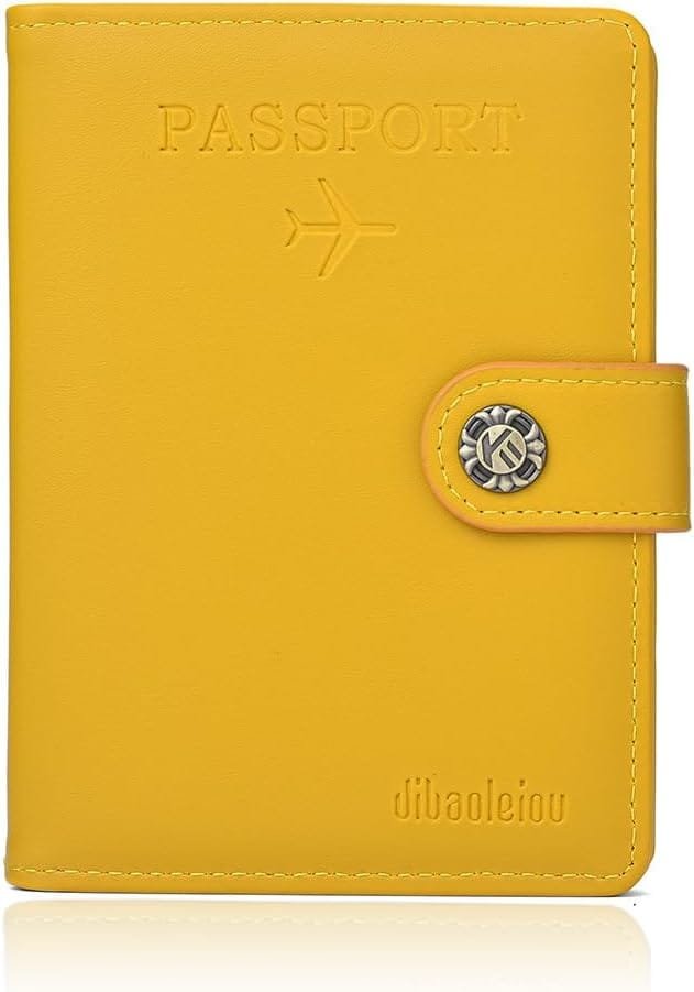 EIHI 1 Artículo Pasaporte de Viaje Titular de la Hebilla,Pasaporte de Cuero Billetera de Viaje, Pasaporte Titular de los pasaportes, Tarjetas de identificación, Tarjetas de crédito, Billetes de avión