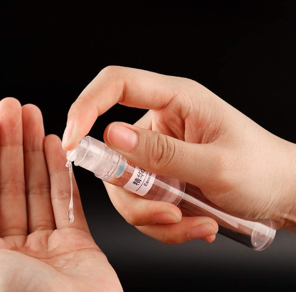 12 PCS 10 ML/3.6 oz Vacío Botella Recargable Vacío Bomba De Plástico Botella Crema Loción Embalaje Contenedor De Almacenamiento Líquido Botellas De Muestra De Perfume - Imagen 3