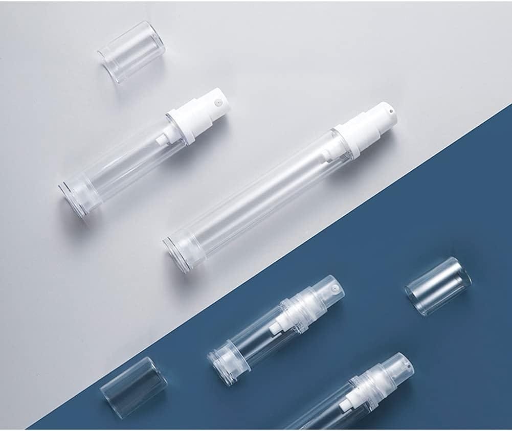 12 PCS 10 ML/3.6 oz Vacío Botella Recargable Vacío Bomba De Plástico Botella Crema Loción Embalaje Contenedor De Almacenamiento Líquido Botellas De Muestra De Perfume - Imagen 2