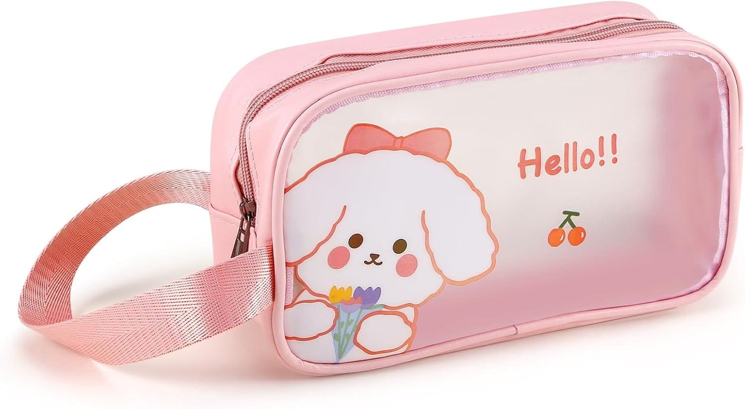 Boobeen Bolsa de Cosméticos Impermeable, Bolsa de Maquillaje de Viaje con Cremallera Transparente, Organizador de Cosméticos Multiusos para Viaje, Bolsas de Maquillaje Bolsas de Artículos de Baño