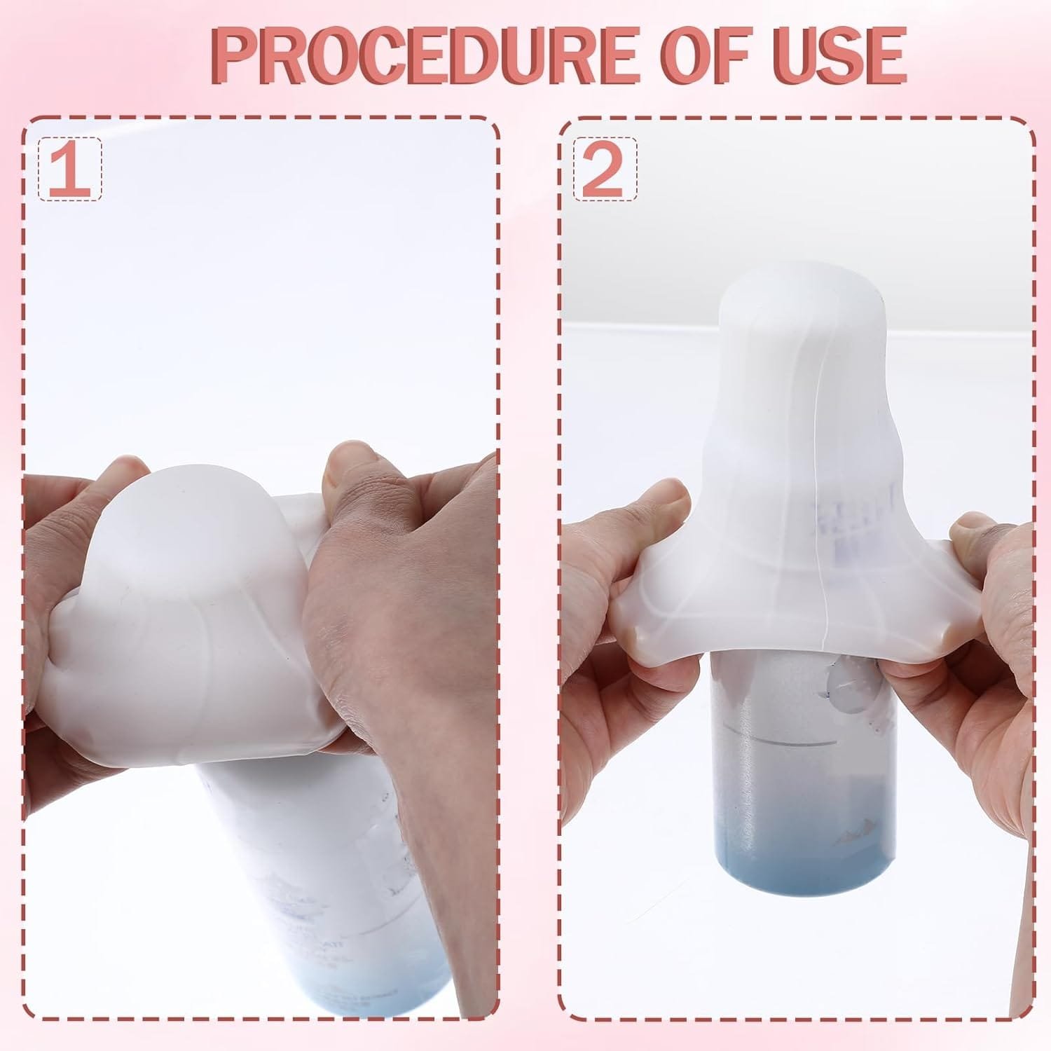 Dimeho 16 fundas elásticas para evitar fugas, artículos esenciales de viaje, fundas de silicona reutilizables a prueba de fugas para contenedores de viaje, equipaje, artículos de tocador de tamaño de - Imagen 5