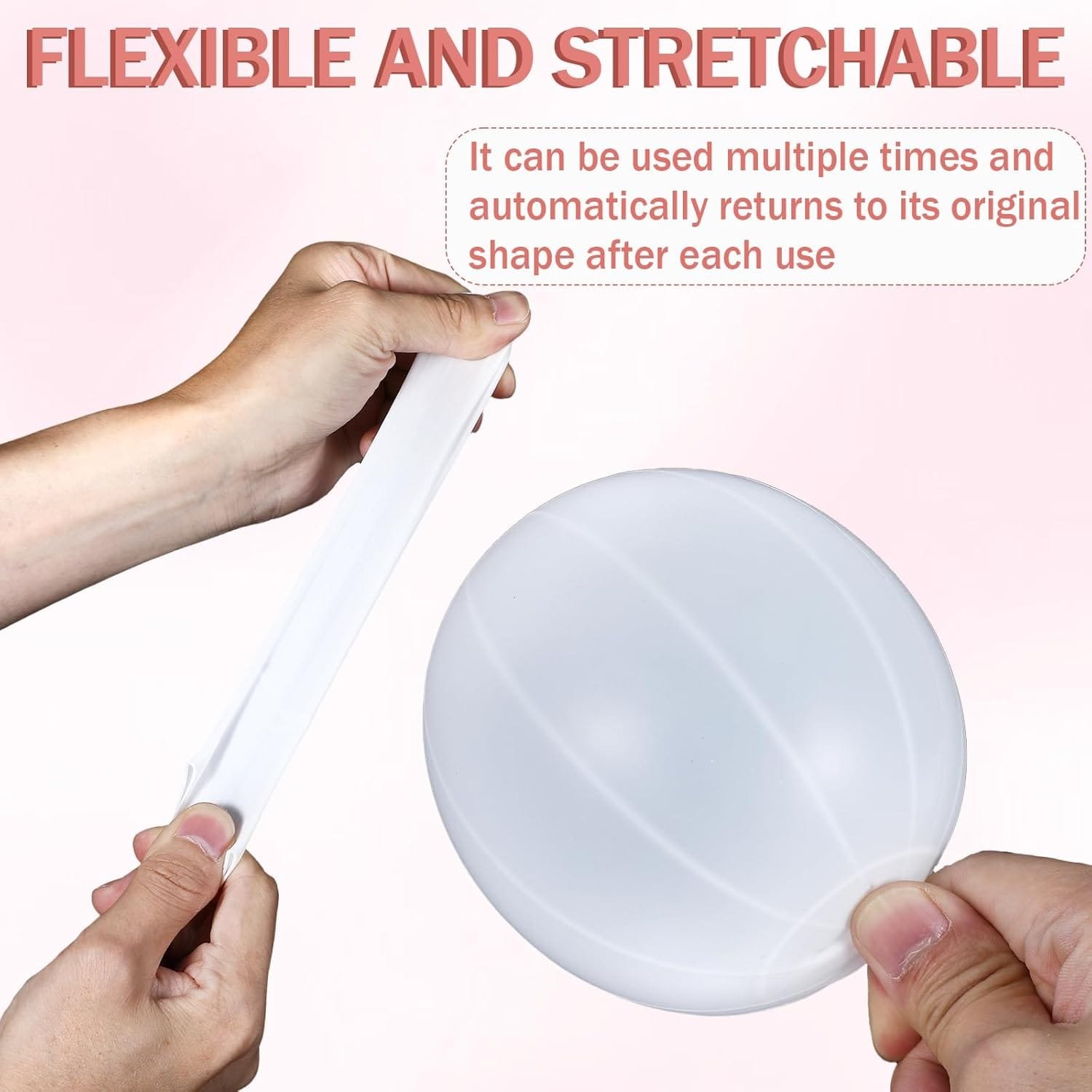 Dimeho 16 fundas elásticas para evitar fugas, artículos esenciales de viaje, fundas de silicona reutilizables a prueba de fugas para contenedores de viaje, equipaje, artículos de tocador de tamaño de - Imagen 3