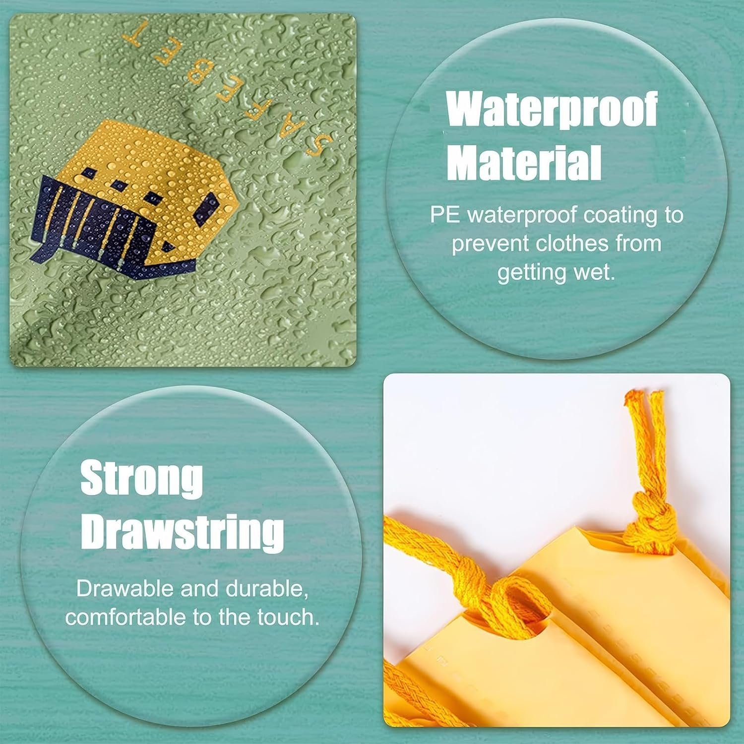 ZXCHOME 6 PCS Organizadores Equipaje Bag, Bolsa Organizadores Viaje Bolsa Organizadores para Ropa, Impermeable, para Almacenamiento Cosméticos, Ropa, Artículos Pequeños - Imagen 3