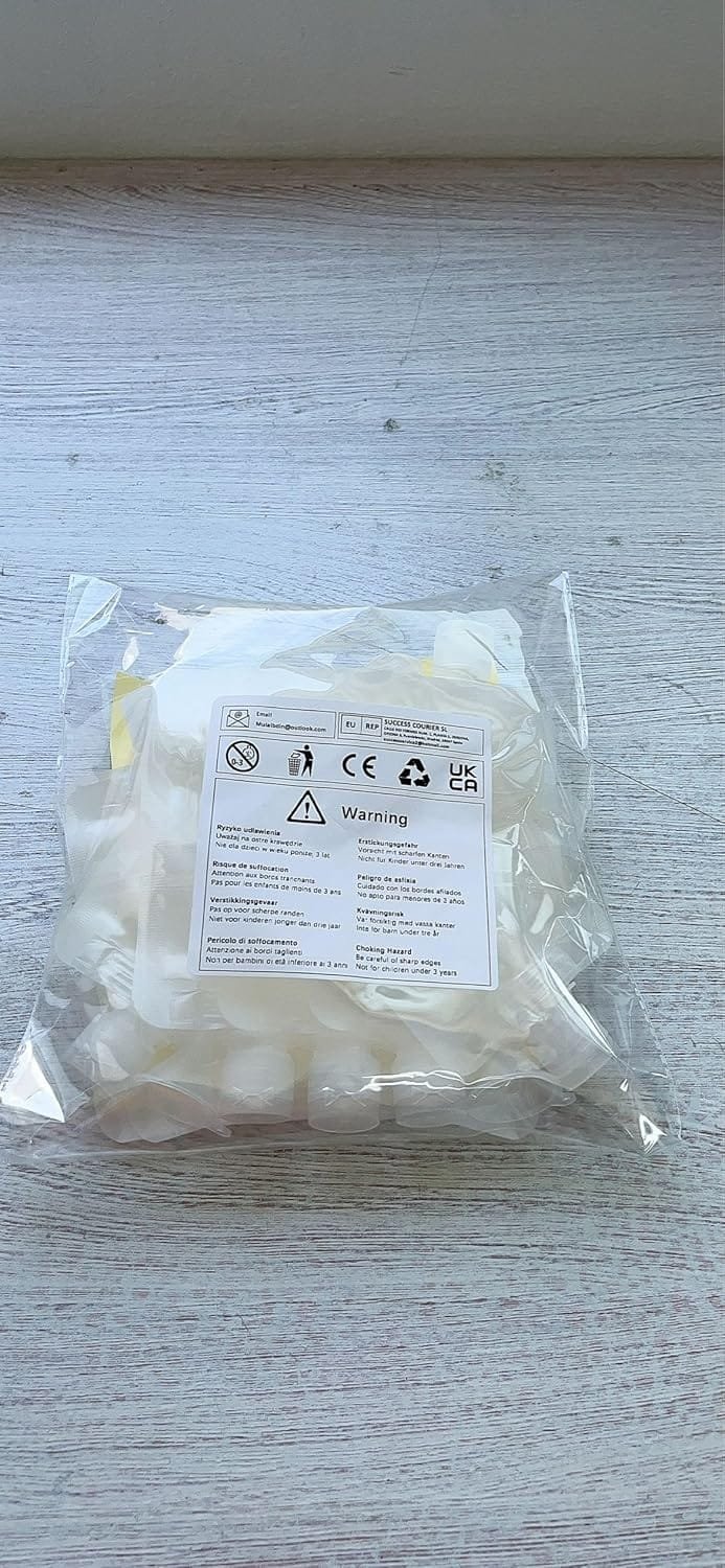 Mulaibdin 15 Piezas Botes Viaje Rellenables 30/50/100ml, Botellas de Viaje Avion, Botes para Gel y Champu, Travel Essentials, Botella a Prueba de Fugas, Kit Viaje Higiene para Artículos de Tocador - Imagen 7